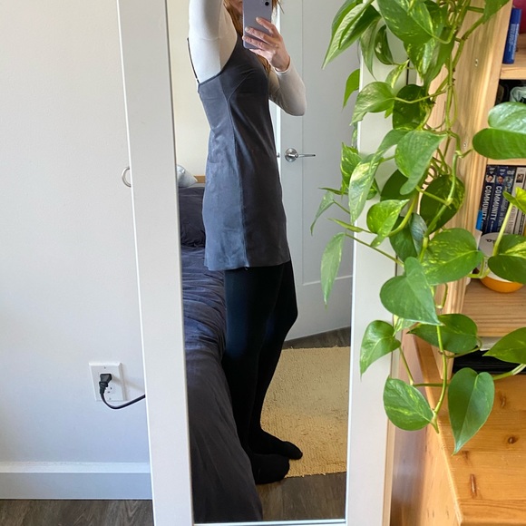 Wilfred Vegan Microsuede Mini Dress - Picture 2 of 10